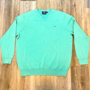 Men’s Vineyard Vines V-Neck Sweater w/ Cashmere